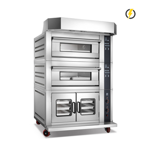 Room Temp.~110℃/400℃ Electric Oven/ Proofer Combined Oven Knob Control/Intelligent Control