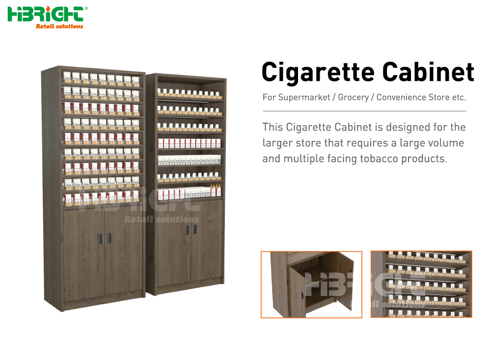 Cigarette Display Rack for Checkout Stand Highbright