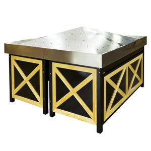 Wooden And Metal Produce Bin