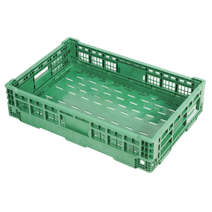HDPE Plastic Foldable Collapsible Crate 6414