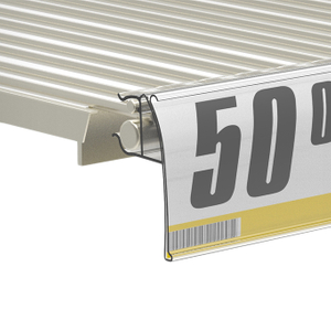 Price Channel Label Holder for Wire Shelves 