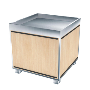 Metal And Wood Orchard Bin