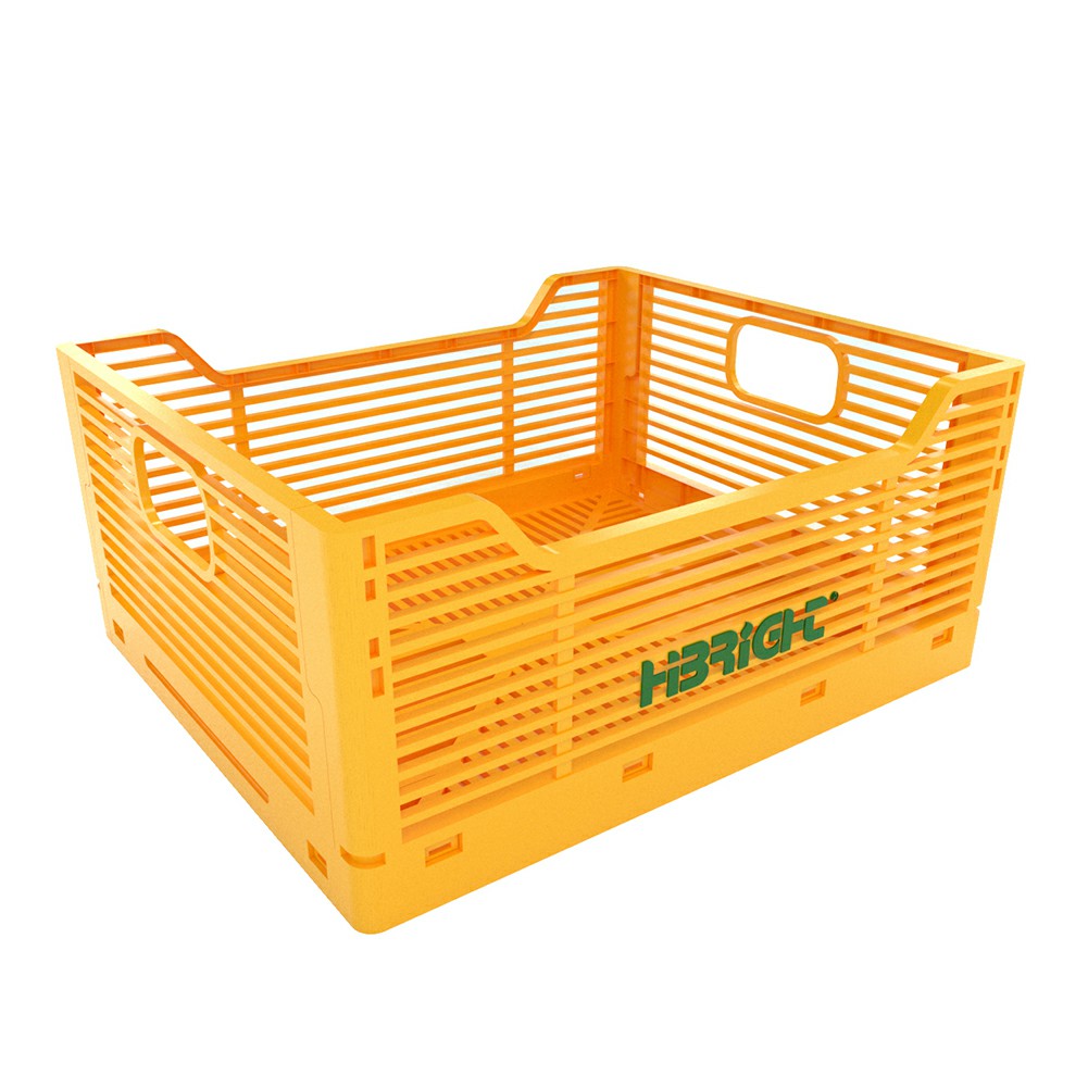 2022 New Design Collapsible Plastic Crate with Custom Logo