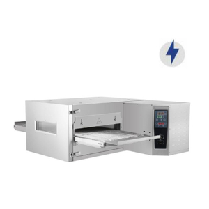 Commercial Electric 380V Conveyor Pizza Oven with Independent Temperature Controllers