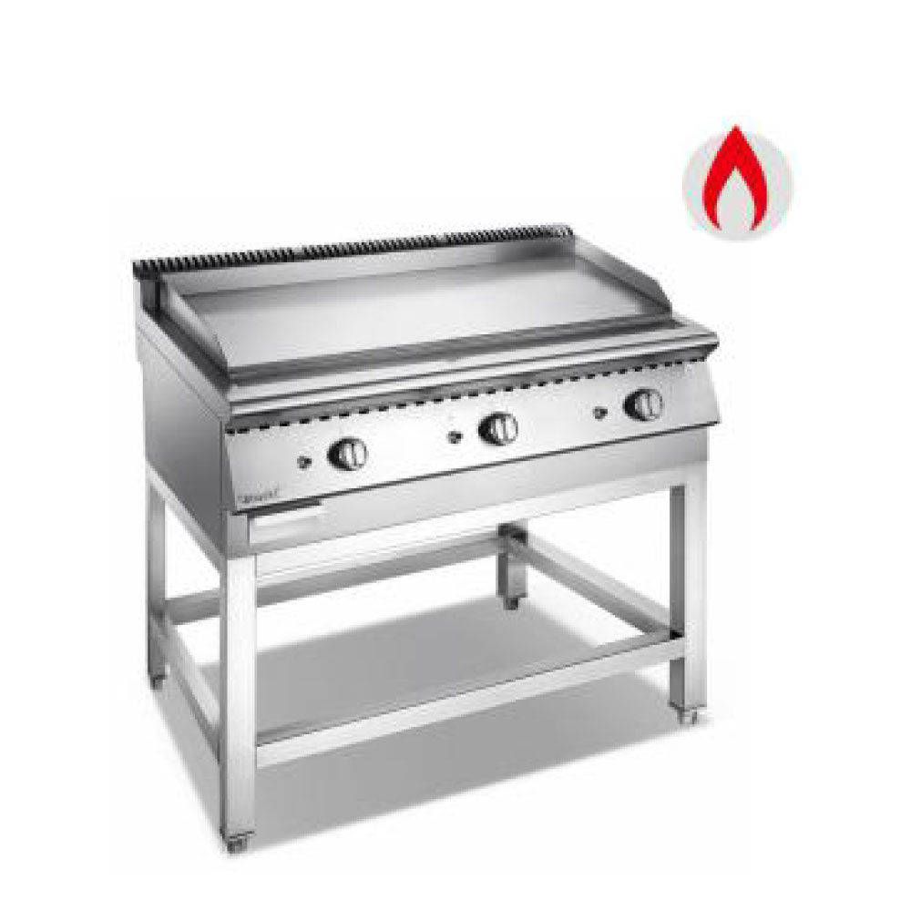 Commercial Gas Griddle with Stand