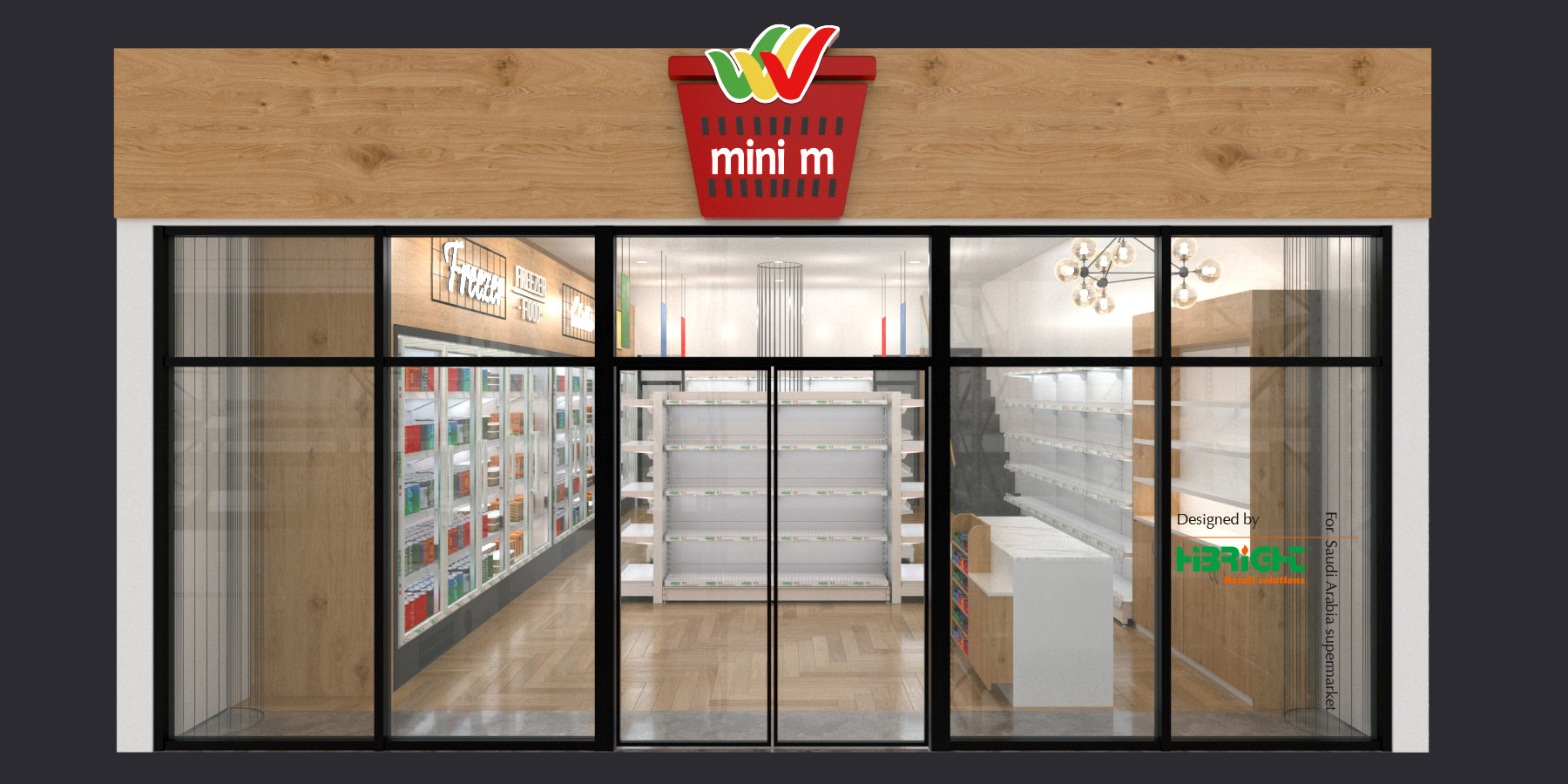 mini small grocery store design - Highbright Retail Solutions