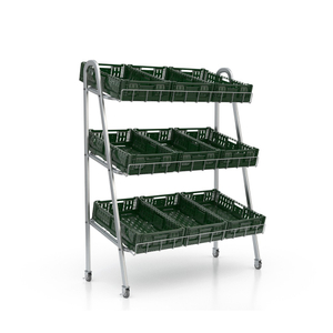 Aluminum Display Shelf for Vegetable