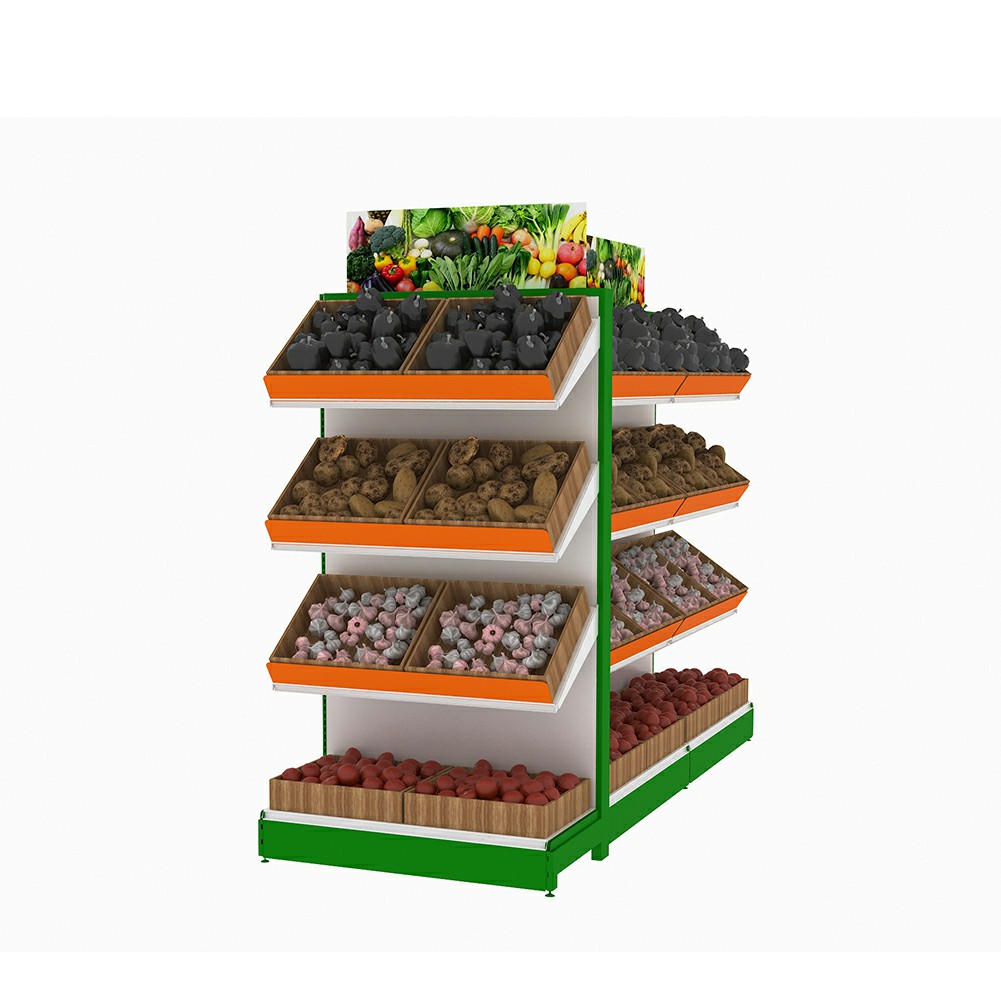 Supermarket Shelf for Fruit And Vegetable