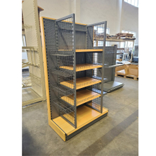 Wood Texture Grocery Rack