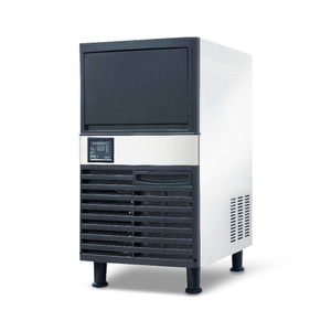 73-127 KG/24H Cube Freestanding Air Cooled Commercial Ice Maker Machine with Storage Bin