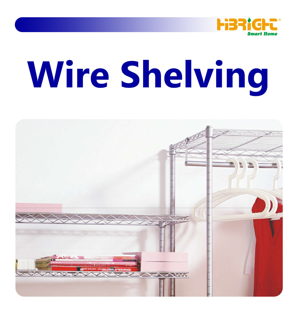 Wire Chrome Heavy Duty Shelving Unit