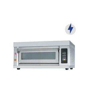 Commercial 1 Deck 2 Tray Electric Economic Deck Oven