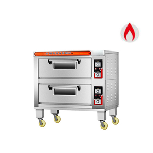 Commercial 2 Deck Gas Automatic Deck Oven